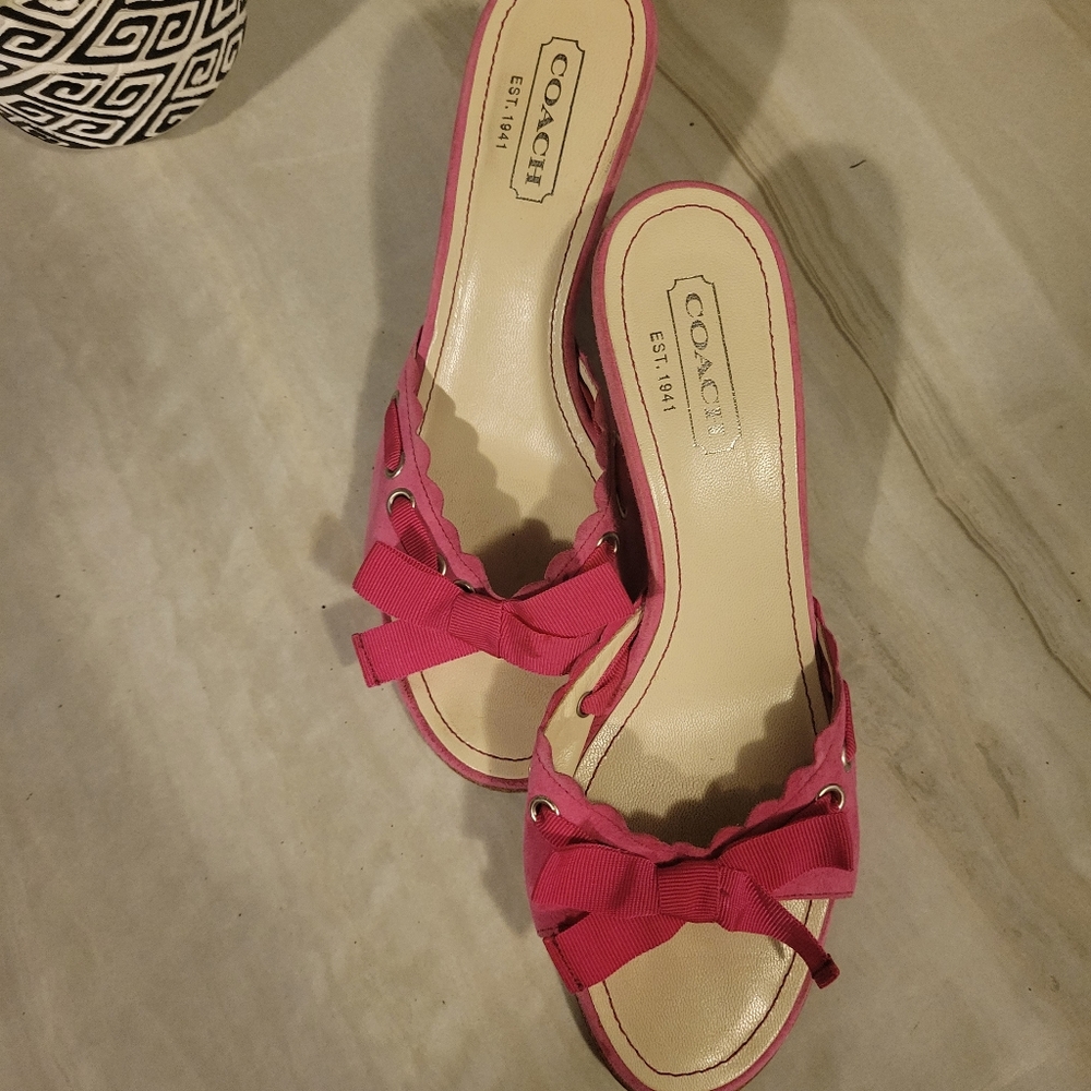 Coach sandals